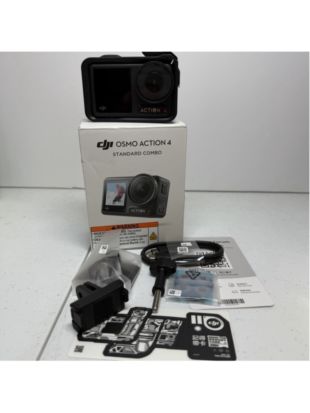 DJI Osmo Action 4 4K Action Camera - Gray